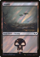 Swamp (313) (Surge Foil) [Warhammer 40,000] - The Mythic Store | 24h Order Processing