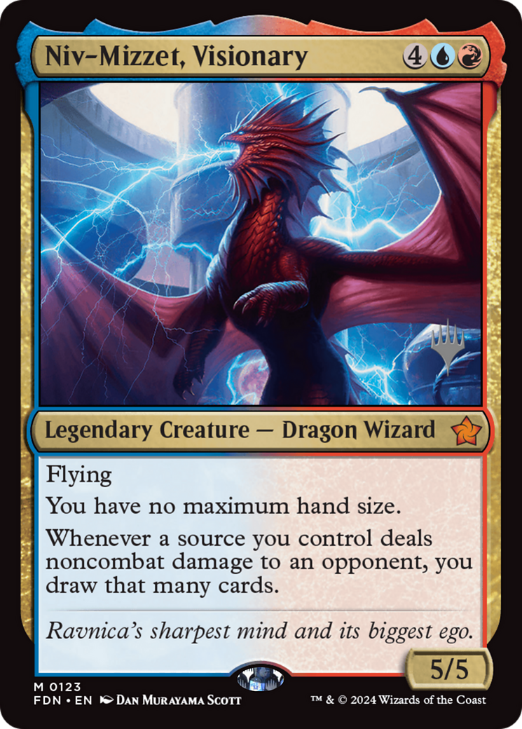 Niv-Mizzet, Visionary (Promo Pack) [Foundations Promos] - The Mythic Store | 24h Order Processing