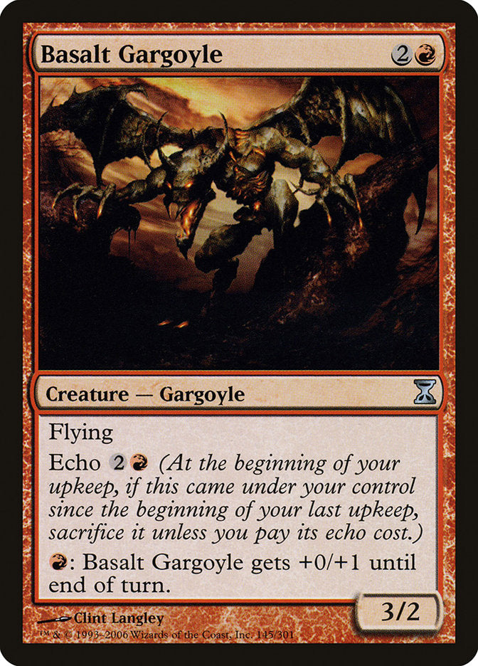 Basalt Gargoyle [Time Spiral] - The Mythic Store | 24h Order Processing