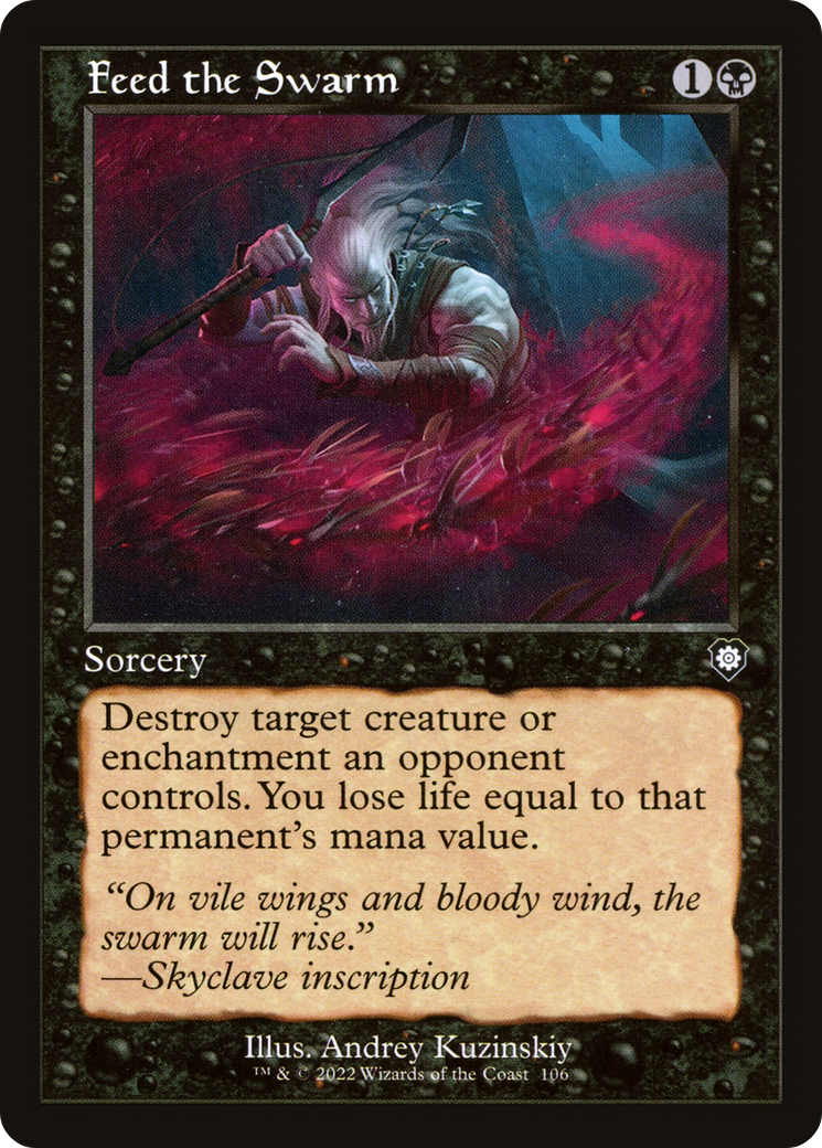 Feed the Swarm (Retro) [The Brothers' War Commander] - The Mythic Store | 24h Order Processing