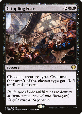 Crippling Fear [Kaldheim] - The Mythic Store | 24h Order Processing