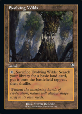 Evolving Wilds (Retro) [The Brothers' War Commander] - The Mythic Store | 24h Order Processing