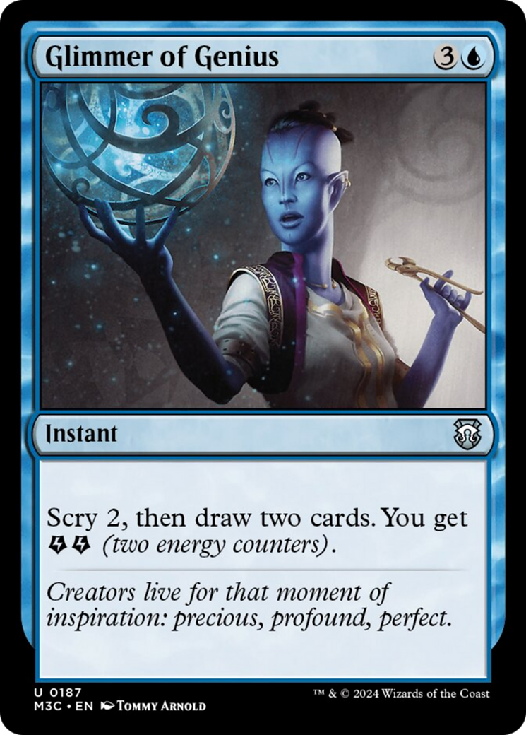 Glimmer of Genius (Ripple Foil) [Modern Horizons 3 Commander] - The Mythic Store | 24h Order Processing