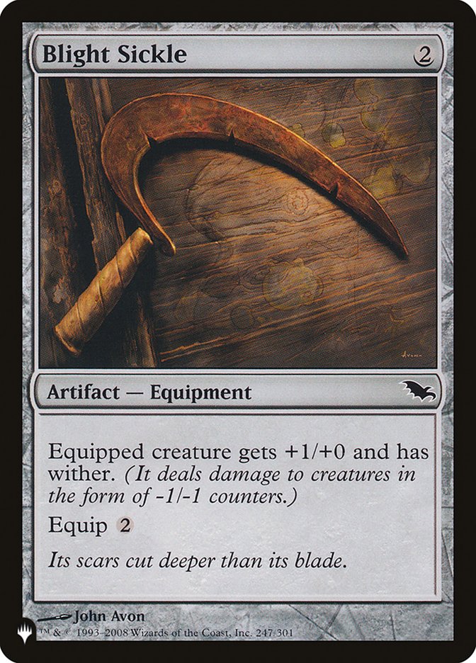 Blight Sickle [The List] - The Mythic Store | 24h Order Processing