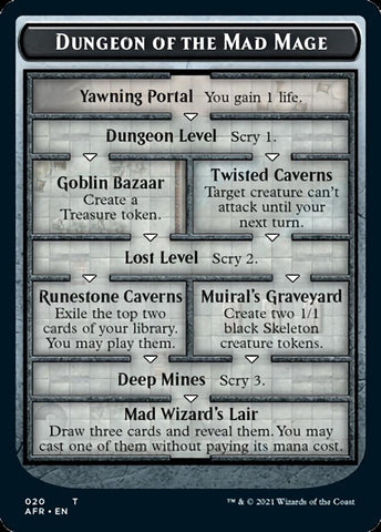 Dungeon of the Mad Mage // Lost Mine of Phandelver Double-Sided Token [Dungeons & Dragons: Adventures in the Forgotten Realms Tokens] - The Mythic Store | 24h Order Processing