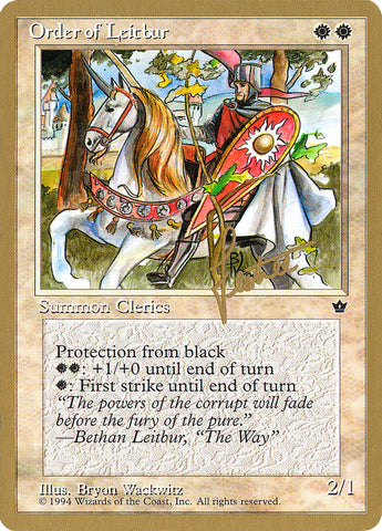 Order of Leitbur (Male) (Bertrand Lestree) [Pro Tour Collector Set] - The Mythic Store | 24h Order Processing