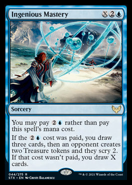 Ingenious Mastery [Strixhaven: School of Mages] - The Mythic Store | 24h Order Processing