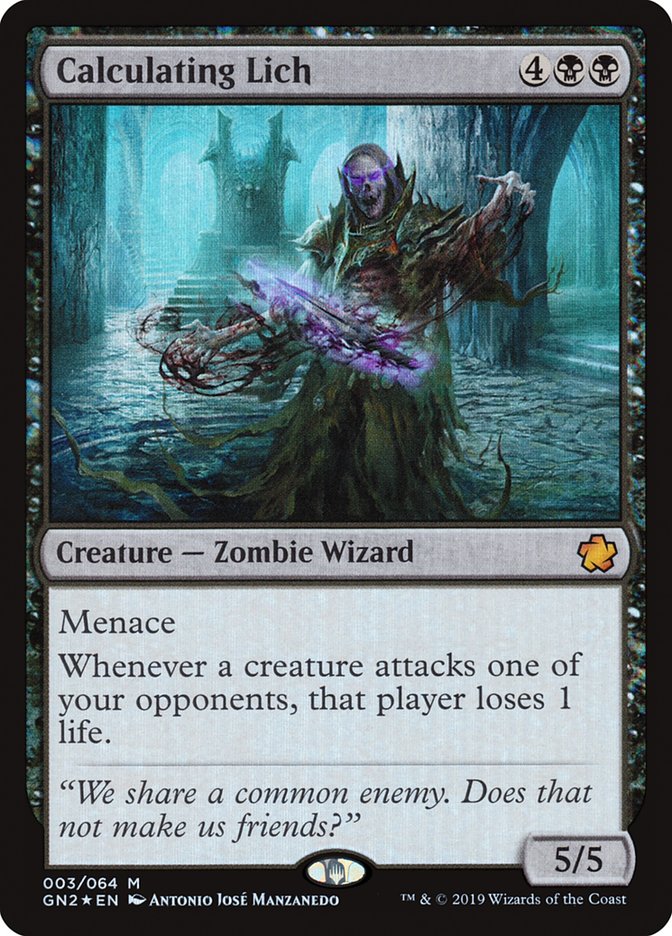 Calculating Lich [Game Night 2019] - The Mythic Store | 24h Order Processing