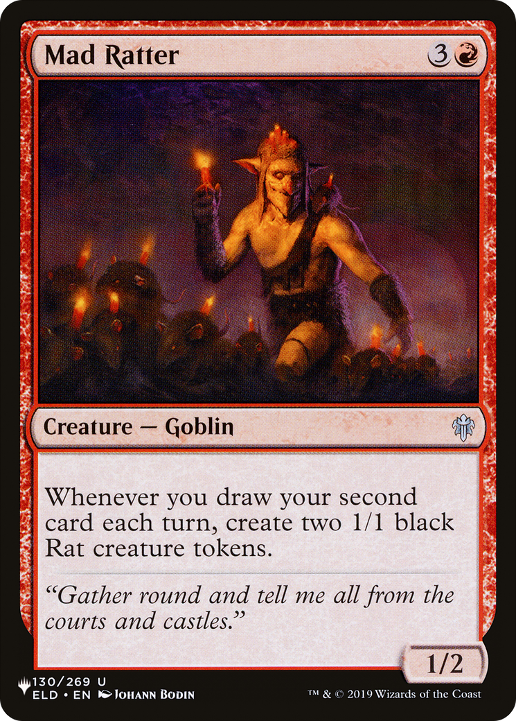 Mad Ratter [The List] - The Mythic Store | 24h Order Processing