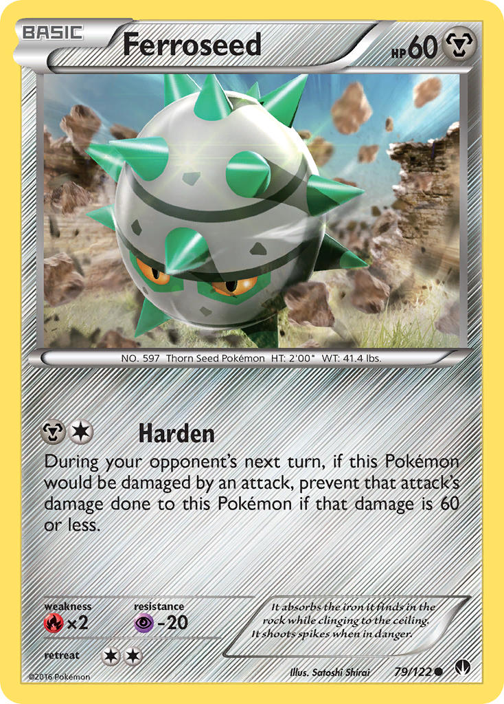 Ferroseed (79/122) [XY: BREAKpoint] - The Mythic Store | 24h Order Processing