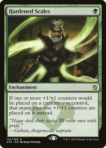 Hardened Scales [Khans of Tarkir] - The Mythic Store | 24h Order Processing
