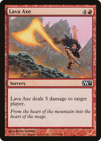 Lava Axe [Magic 2011] - The Mythic Store | 24h Order Processing