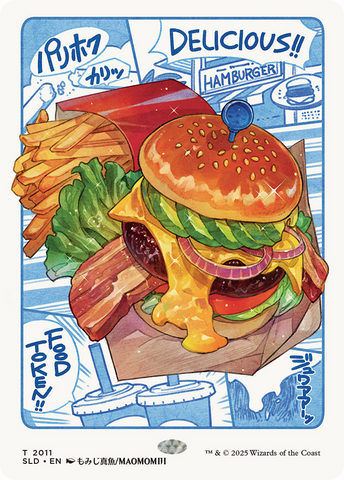 Food Token (2011) (Rainbow Foil) [Secret Lair Drop Series] - The Mythic Store | 24h Order Processing