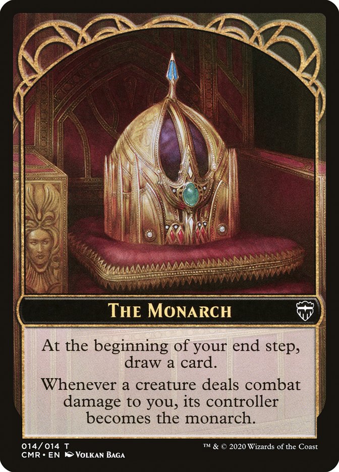 Horror // The Monarch Double-Sided Token [Commander Legends Tokens] - The Mythic Store | 24h Order Processing