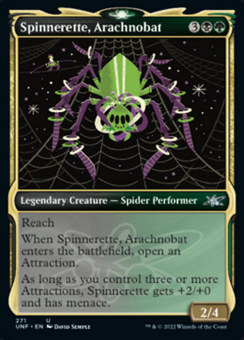 Spinnerette, Arachnobat (Showcase) [Unfinity] - The Mythic Store | 24h Order Processing