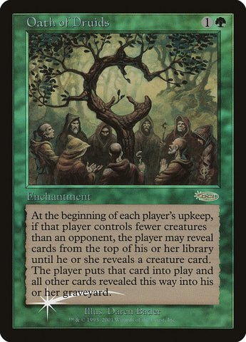 Oath of Druids [Judge Gift Cards 2001] - The Mythic Store | 24h Order Processing