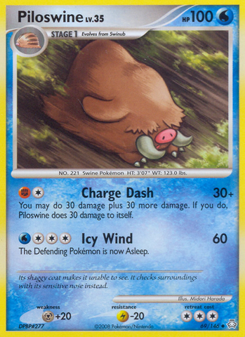 Piloswine (69/146) [Diamond & Pearl: Legends Awakened] - The Mythic Store | 24h Order Processing