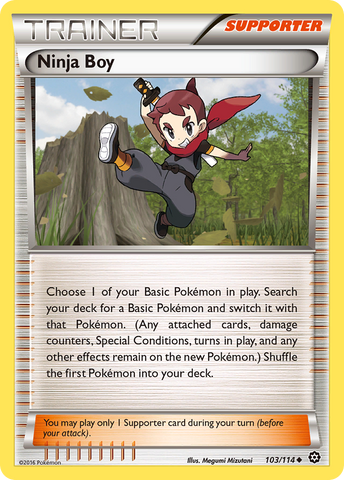 Ninja Boy (103/114) [XY: Steam Siege] - The Mythic Store | 24h Order Processing