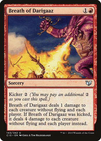 Breath of Darigaaz [Commander 2015] - The Mythic Store | 24h Order Processing