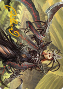 Testament Bearer Art Card (Gold-Stamped Signature) [Phyrexia: All Will Be One Art Series] - The Mythic Store | 24h Order Processing