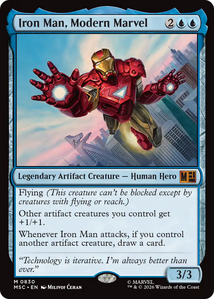 Iron Man, Modern Marvel [Marvel Super Heroes Commander] - The Mythic Store | 24h Order Processing