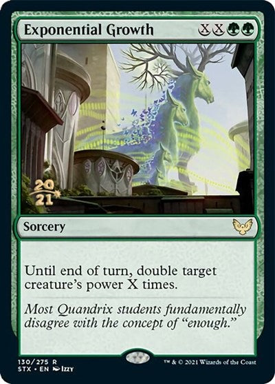 Exponential Growth [Strixhaven: School of Mages Prerelease Promos] - The Mythic Store | 24h Order Processing