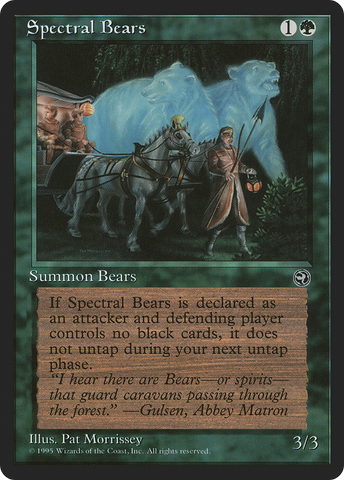 Spectral Bears [Homelands] - The Mythic Store | 24h Order Processing