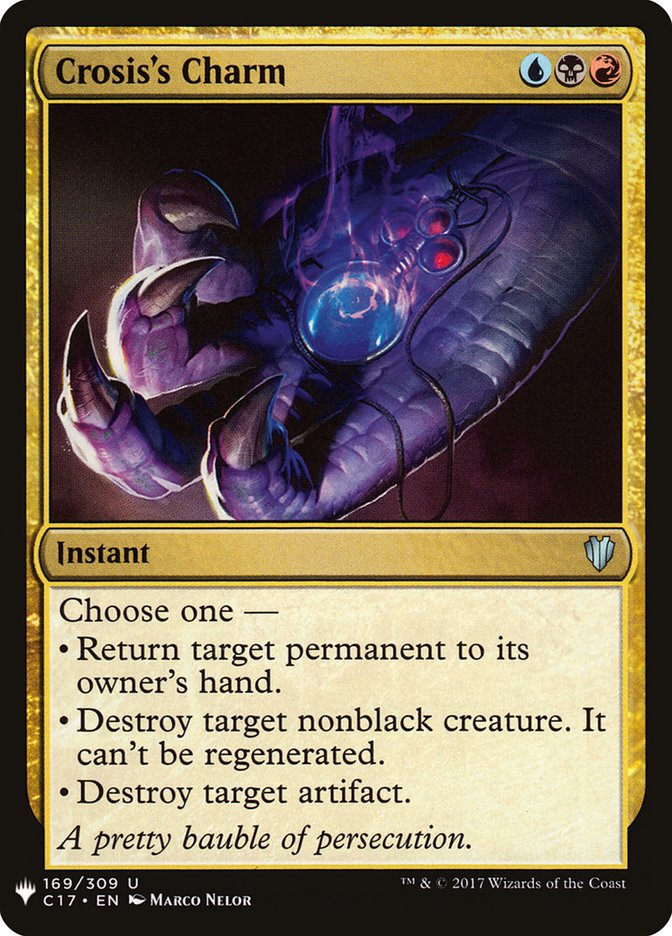 Crosis's Charm [Mystery Booster] - The Mythic Store | 24h Order Processing