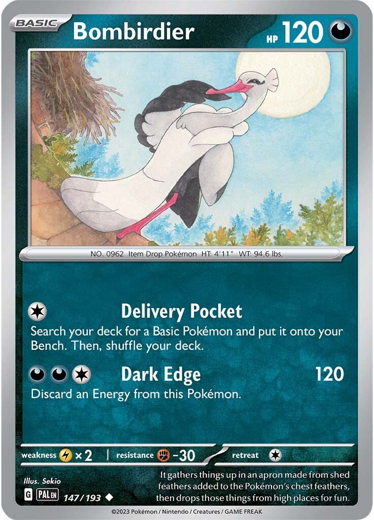 Bombirdier (147/193) [Scarlet & Violet: Paldea Evolved] - The Mythic Store | 24h Order Processing