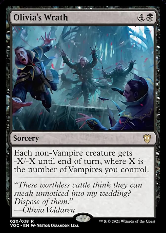 Olivia's Wrath [Innistrad: Crimson Vow Commander] - The Mythic Store | 24h Order Processing