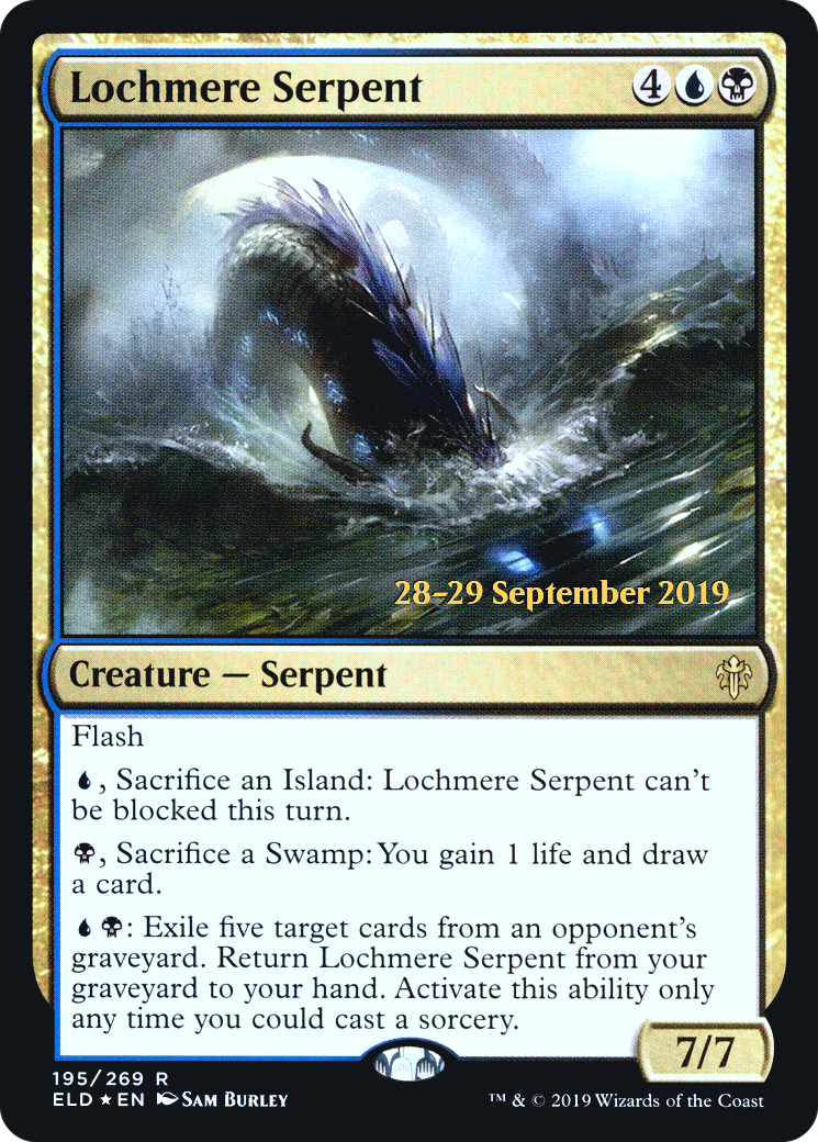 Lochmere Serpent [Throne of Eldraine Prerelease Promos] - The Mythic Store | 24h Order Processing