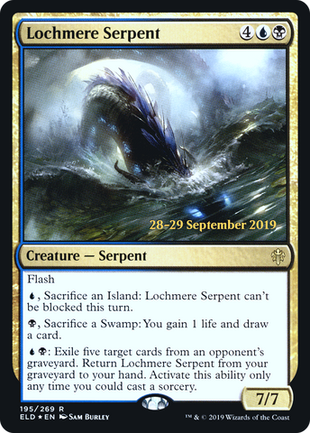 Lochmere Serpent [Throne of Eldraine Prerelease Promos] - The Mythic Store | 24h Order Processing