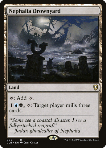 Nephalia Drownyard [Commander Legends: Battle for Baldur's Gate] - The Mythic Store | 24h Order Processing