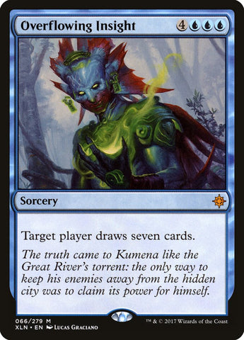Overflowing Insight [Ixalan] - The Mythic Store | 24h Order Processing