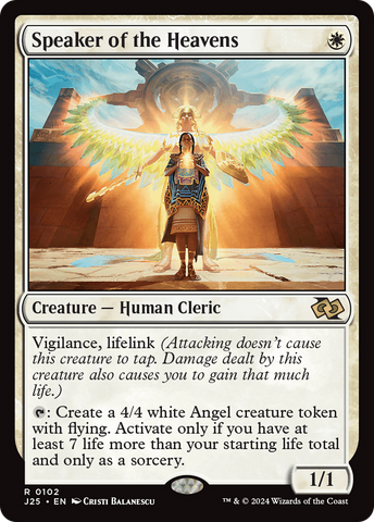 Speaker of the Heavens [Foundations Jumpstart] - The Mythic Store | 24h Order Processing
