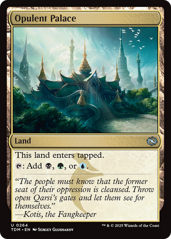 Opulent Palace [Tarkir: Dragonstorm] - The Mythic Store | 24h Order Processing