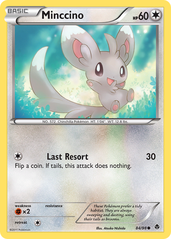 Minccino (84/98) [Black & White: Emerging Powers] - The Mythic Store | 24h Order Processing