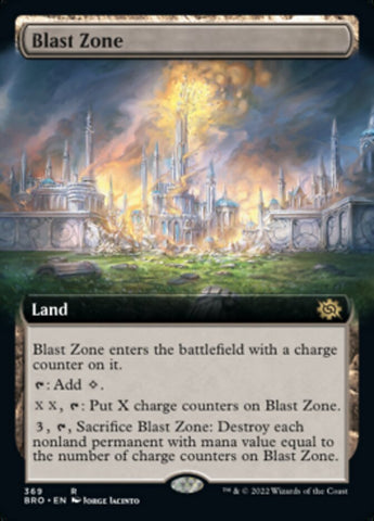 Blast Zone (Extended Art) [The Brothers' War] - The Mythic Store | 24h Order Processing