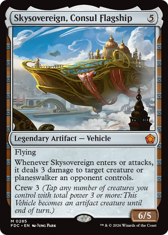 Skysovereign, Consul Flagship [Foundations Commander] - The Mythic Store | 24h Order Processing