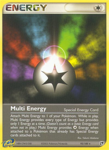 Multi Energy (93/100) [EX: Sandstorm] - The Mythic Store | 24h Order Processing