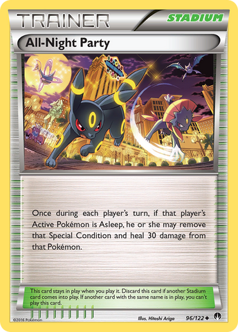 All-Night Party (96/122) [XY: BREAKpoint] - The Mythic Store | 24h Order Processing