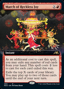 March of Reckless Joy (Extended Art) [Kamigawa: Neon Dynasty] - The Mythic Store | 24h Order Processing