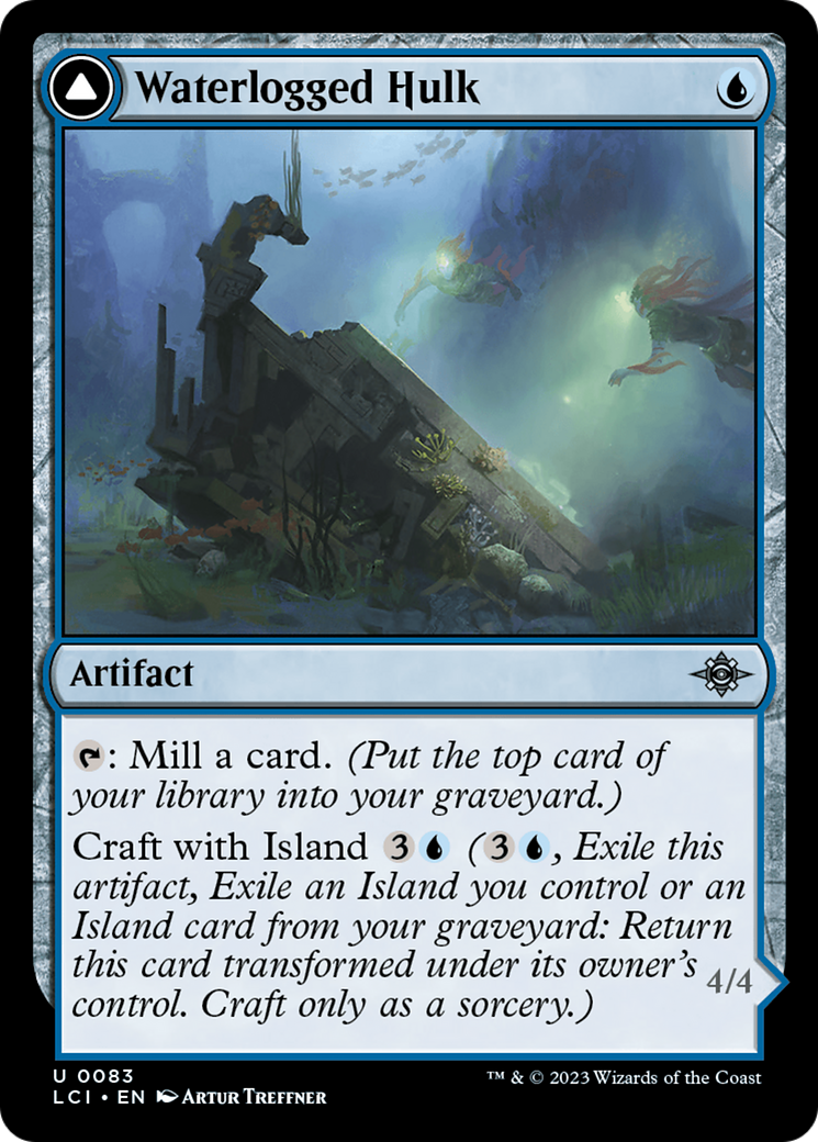 Waterlogged Hulk // Watertight Gondola [The Lost Caverns of Ixalan] - The Mythic Store | 24h Order Processing