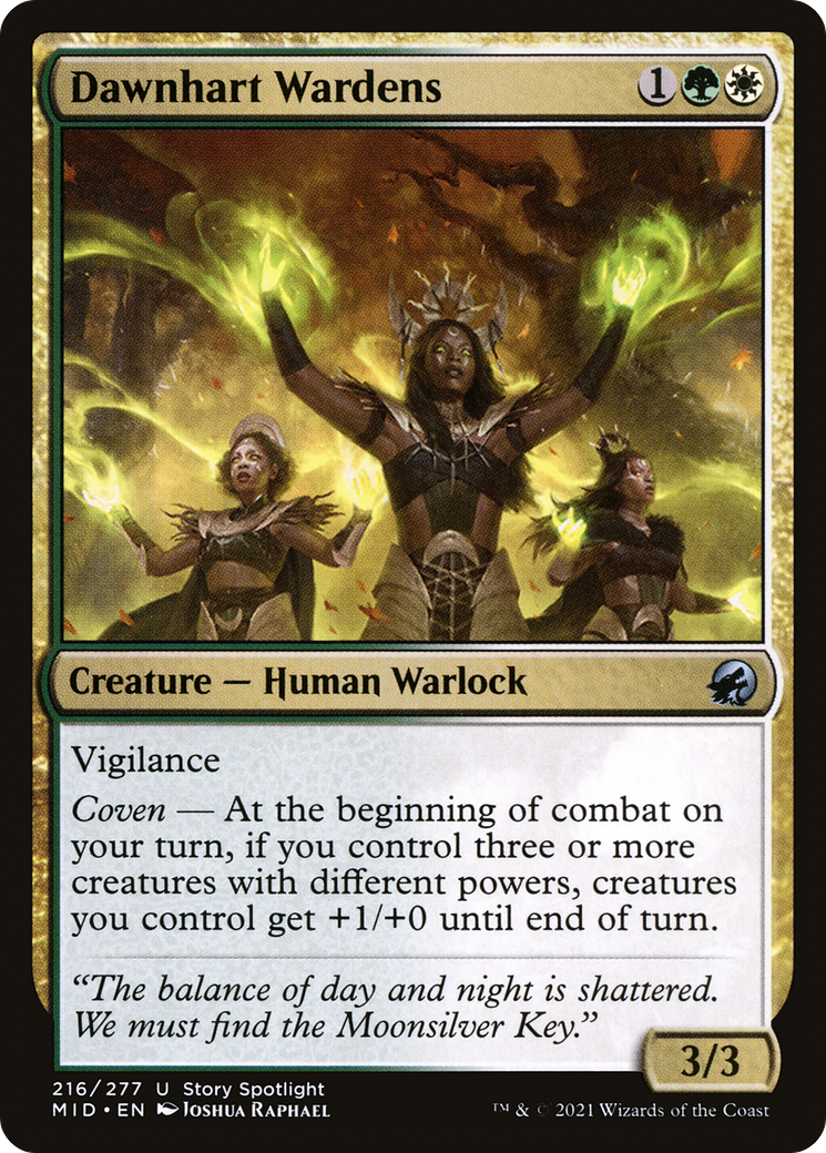 Dawnhart Wardens [Innistrad: Midnight Hunt] - The Mythic Store | 24h Order Processing