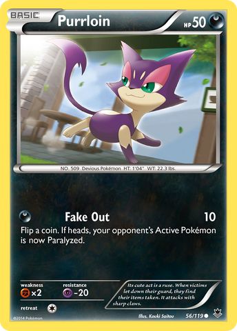 Purrloin (56/119) [XY: Phantom Forces] - The Mythic Store | 24h Order Processing