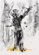 Rustvine Cultivator Art Card (Gold-Stamped Signature) [Phyrexia: All Will Be One Art Series] - The Mythic Store | 24h Order Processing