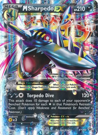 M Sharpedo EX (XY200) (Jumbo Card) [XY: Black Star Promos] - The Mythic Store | 24h Order Processing