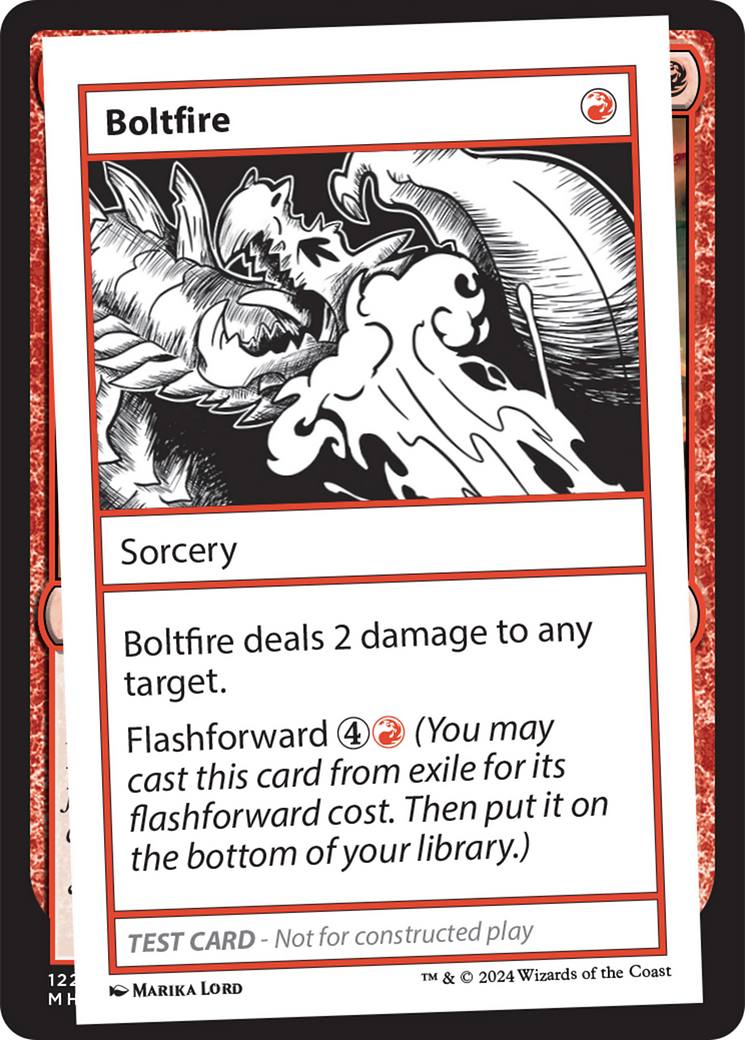 Boltfire [Mystery Booster 2 Playtest Cards] - The Mythic Store | 24h Order Processing