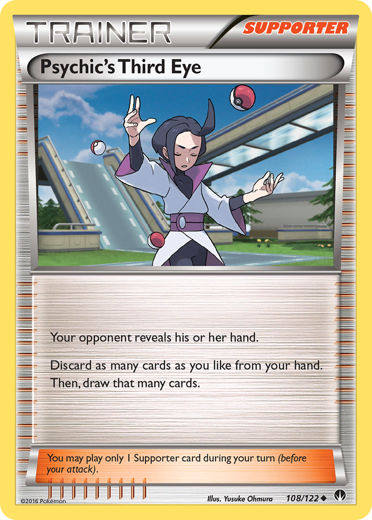 Psychic's Third Eye (108/122) [XY: BREAKpoint] - The Mythic Store | 24h Order Processing