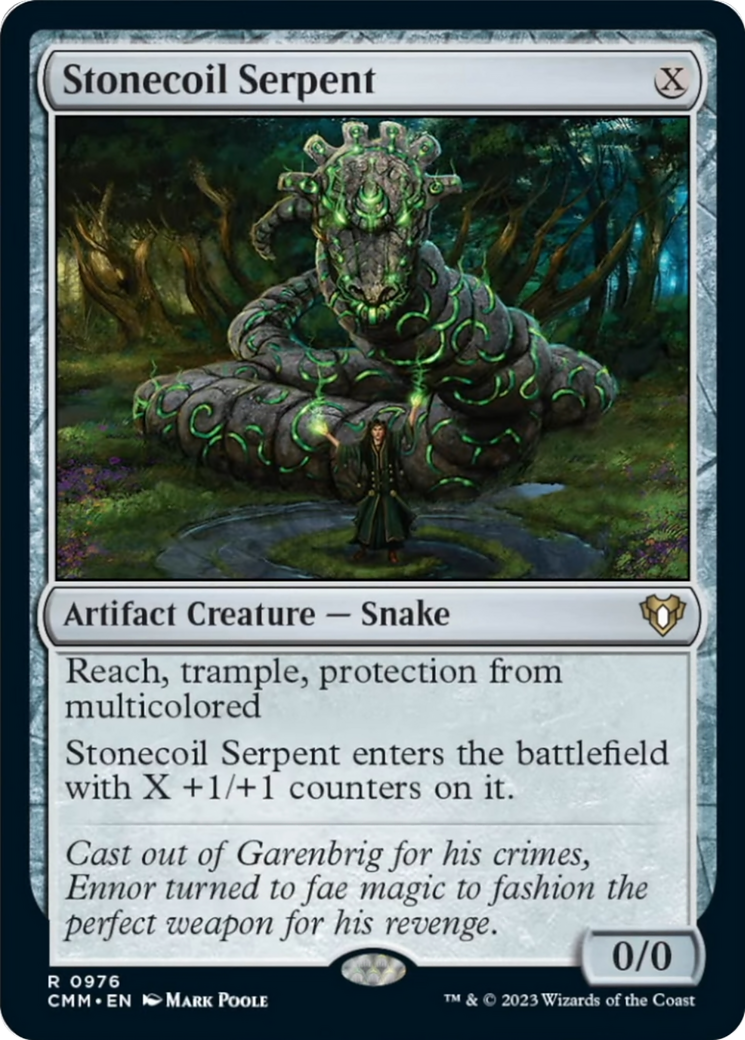 Stonecoil Serpent [Commander Masters] - The Mythic Store | 24h Order Processing